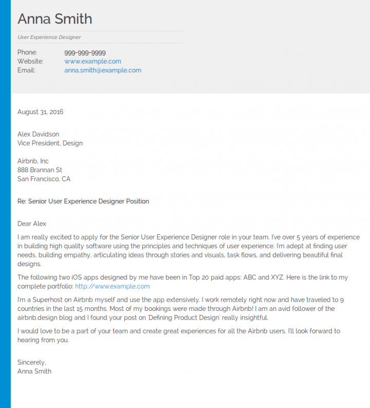 cover letter examples for ui ux designer