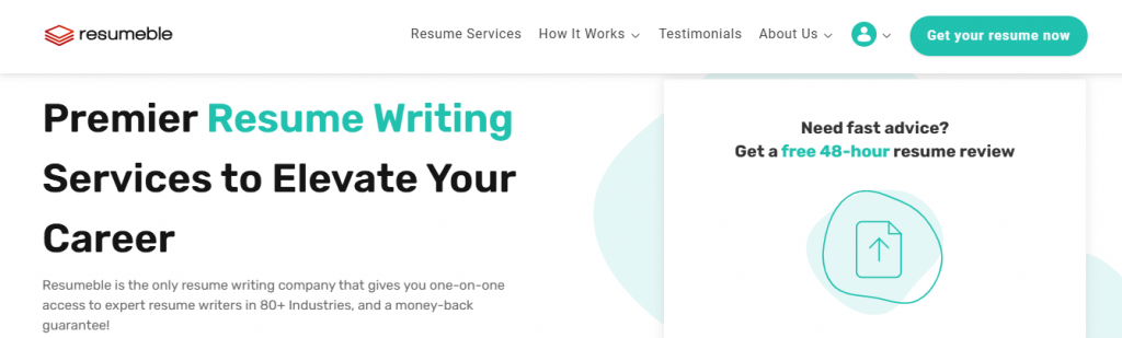 resumeble - Best Resume Writing Services